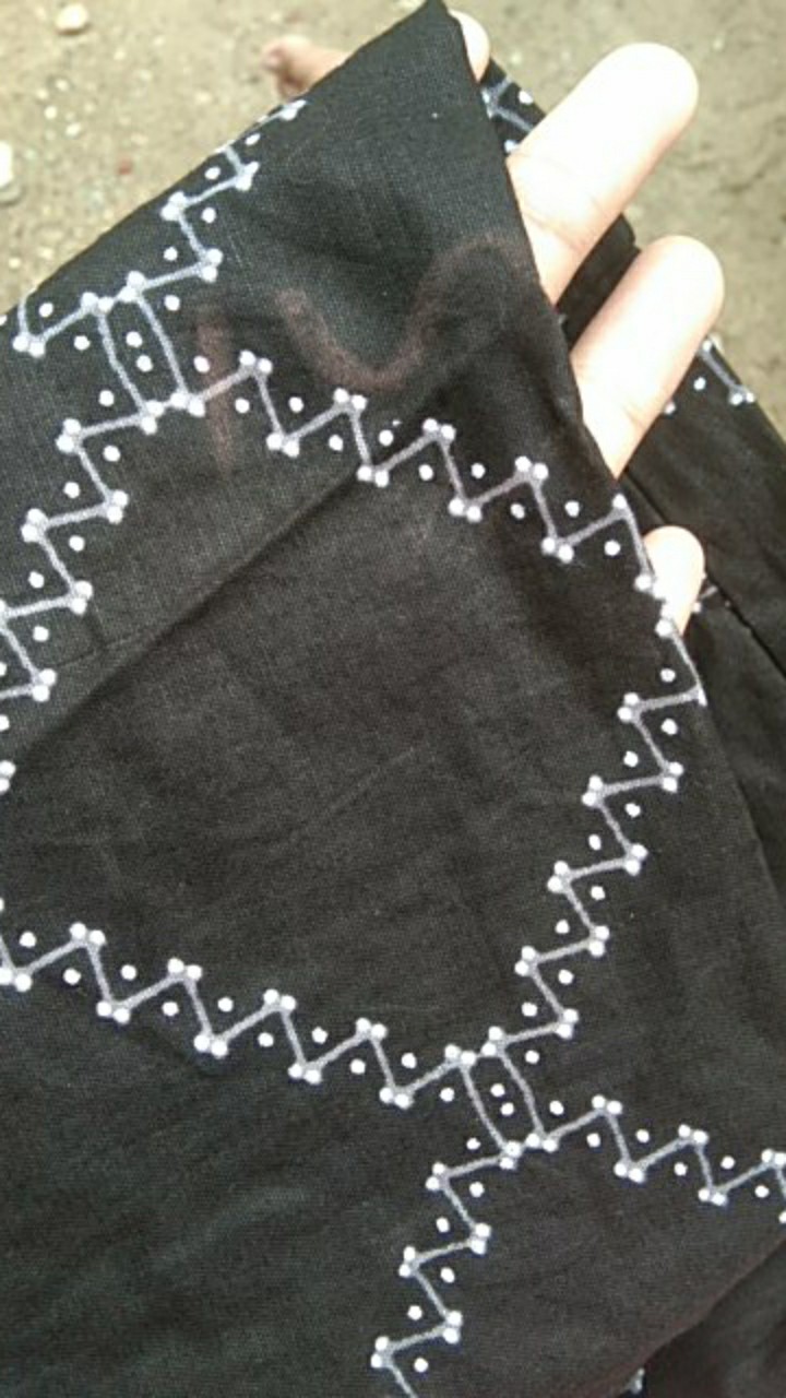 Nailo Batik Hrb026 Kenongo Kemeja Tosca Pendek Pekalongan Padi M L Xl Sogan Tulis Halus Kemeja Batik