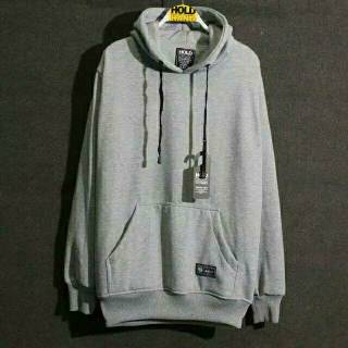 Hoodie Sweater Jumper Premium Jumbo Big Size Warna  Abu 