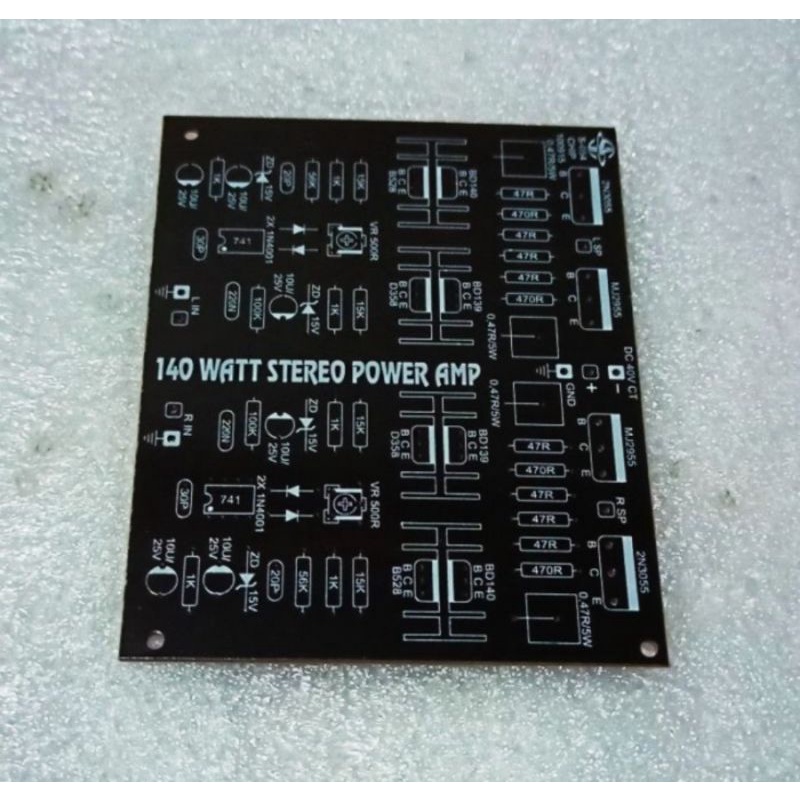 PCB PA Stereo 140 Watt
