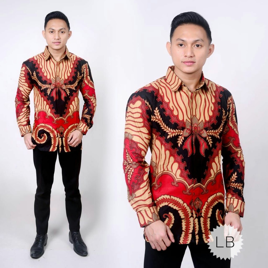 KEMEJA BATIK MOTIF LB