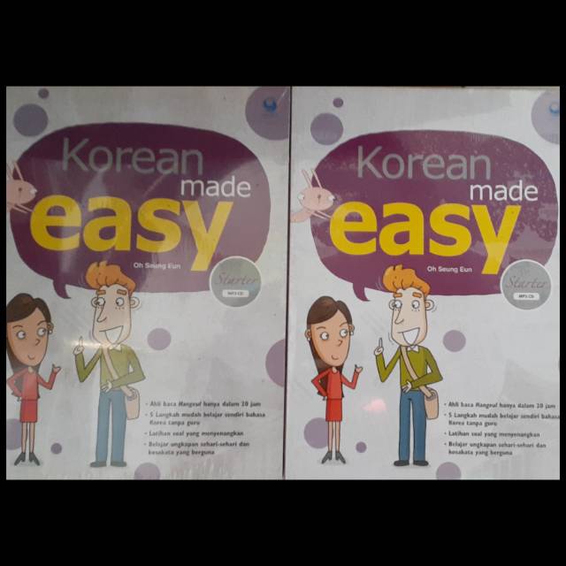 BUKU KOREAN MADE EASY BELAJAR BAHASA KOREA DENGAN MUDAH