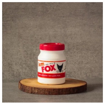 Lem Fox / LEM KAYU KERTAS FOX PUTIH WHITE ADHESIVE PVAC - UK 150 GRAM BAHAN SLIM MURAH