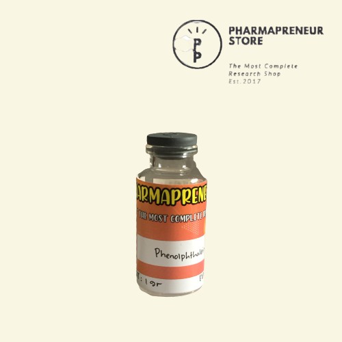 PHENOLPHTHALEIN / FENOLFTALEIN PRO ANALISA 1 DAN 5 GRAM MERCK BEST QUALITY