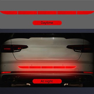 STICKER WARNING SIGN BAGASI MOBIL ANTI TABRAK ISI 5 buah PANJANG MATA KUCING REFLEKTOR BUMPER