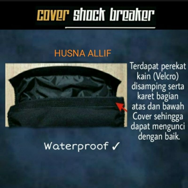 Cover Shock motor OHLINS KTC RCB SHOWA DYTONA HONDA YAMAHA NMAX VARIO PCX 160 POLOS LOGO O BEAT MIO