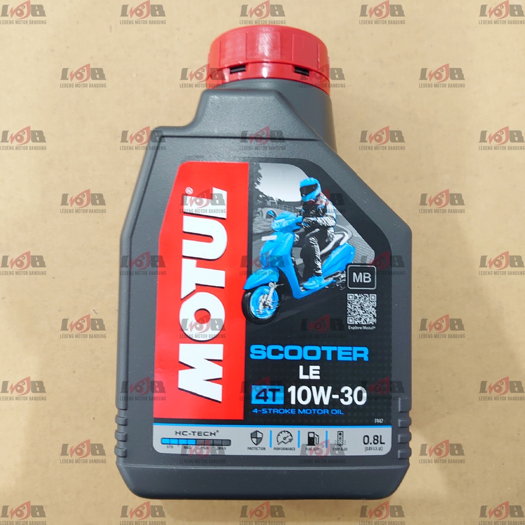 Motul 0.8L Scooter 4T LE 10w30 Oli Motor Matic Oil Matik 800ml