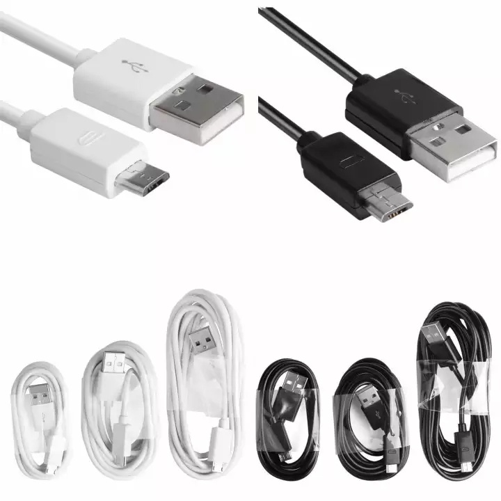 For Kabel Data / Charger Micro Usb Fast Charging Tahan Lama 1m 2m 3m Untuk Android / Samsung / Huawei