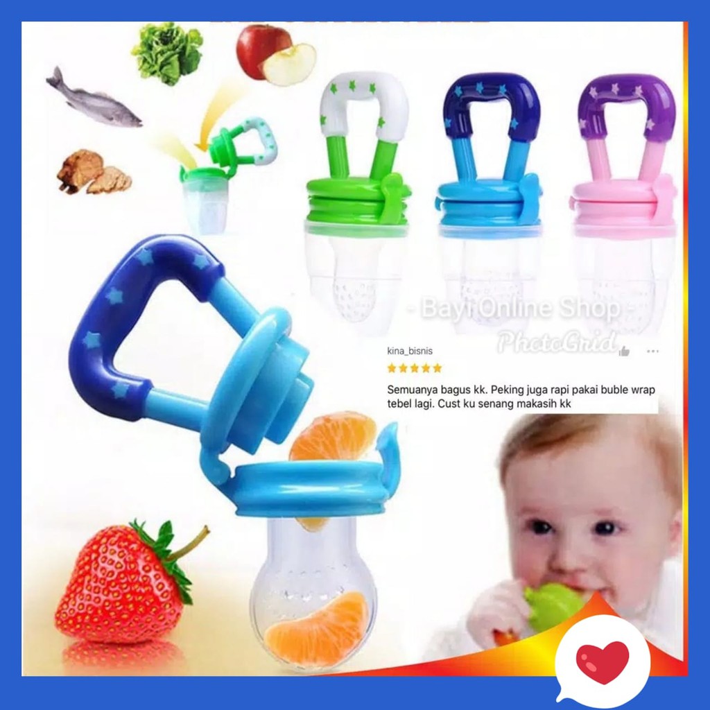 Empeng Buah Baby Fruit Feeder - Fruit Pacifier Dot Bayi bayi online shop