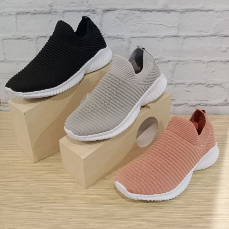 Diesel House Flyknit Sepatu Sneaker Tali Dewasa Wanita / Spatu Casual Lari Remaja Cewek