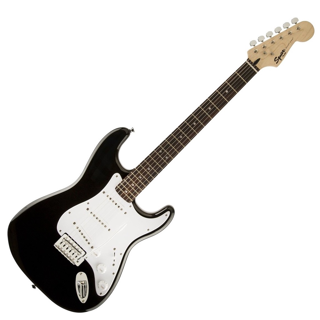 Gitar Elektrik Squier Bullet Tremolo Stratocaster Laurel FB Black