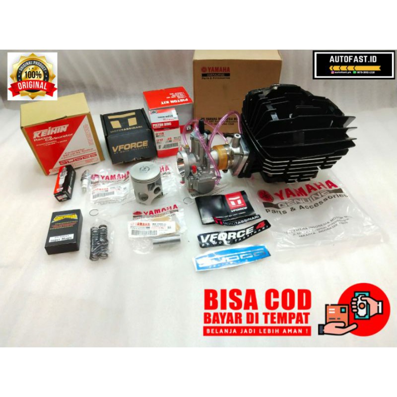 BLOK RX KING YP 1 ORIGINAL YAMAHA JEPANG FULL PORTING SET LENGKAP PNP RX KING HARIAN RACING