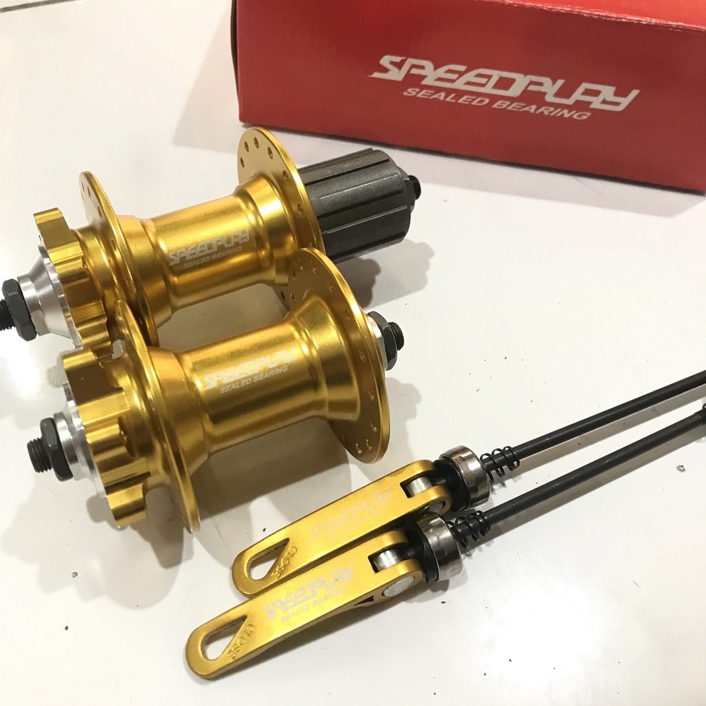 Hub Freehub SPEEDPLAY Sealed Bearing 32h Gold Include QR