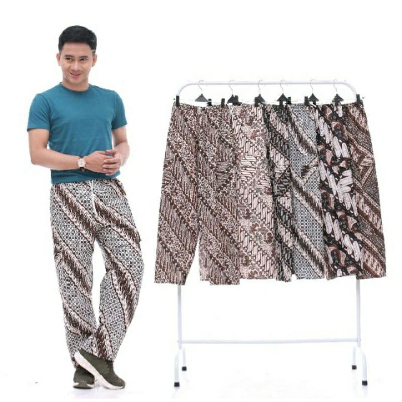 CELANA PRIA BATIK BOIM BAHAN KATUN