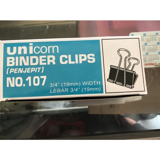 

♨ binder clip 107 unicorn ORI ❄