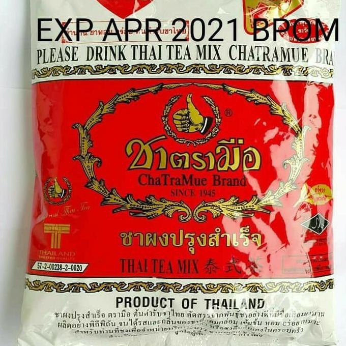 

Mmumb545- Thai Tea Bpom 400Gr Khusus Gojek 857F