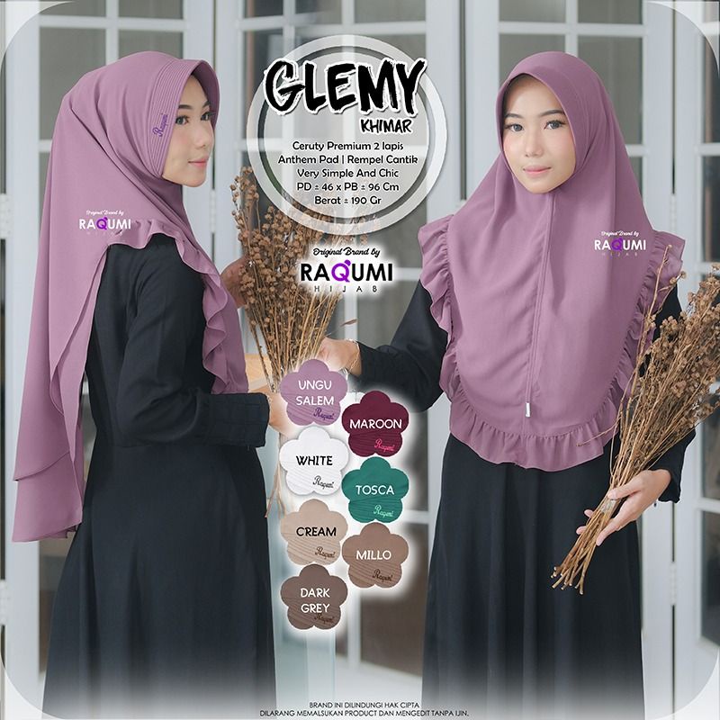 jilbab khimar Raqumi GLEMY