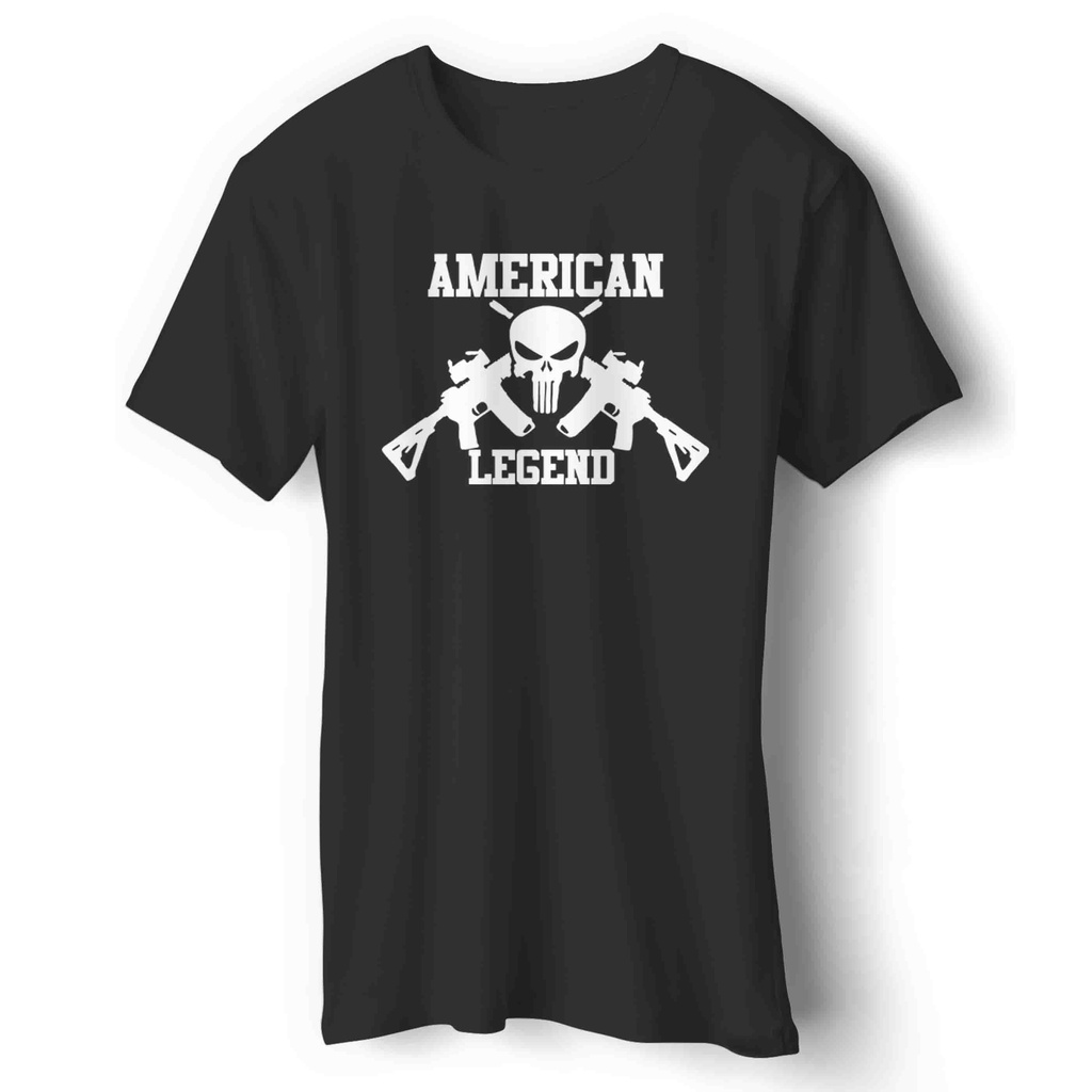 Kaos American Legend Ar15 Punisher Skull Sniper Chris Kyle Military