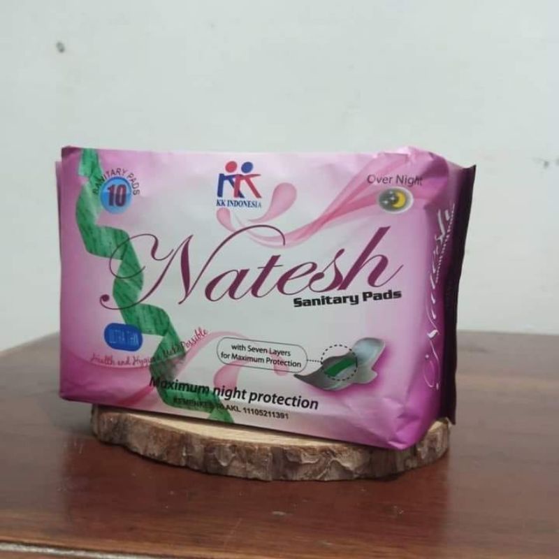 Natesh Pembalut ( Promo Hemat 3 Pack ) Natesh Night Original KK Indonesia