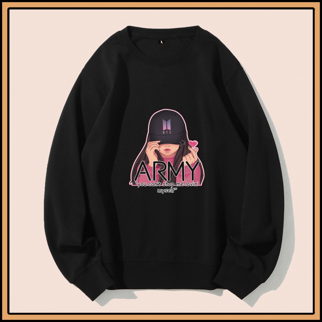 CALVIERO SHOP - BAJU SWEATER WANITA ATASAN BT SARMY  SWEATER DEWASA BRAND ANIME SWEATER HODDIE FASHION CITAYEM SCBD FASHION WEEK FASHION VIRAL TIKTOK