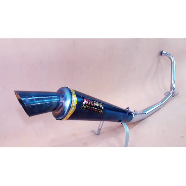 Knalpot Racing Kou Bluemoon tipe: Vixion Old, Vixion New