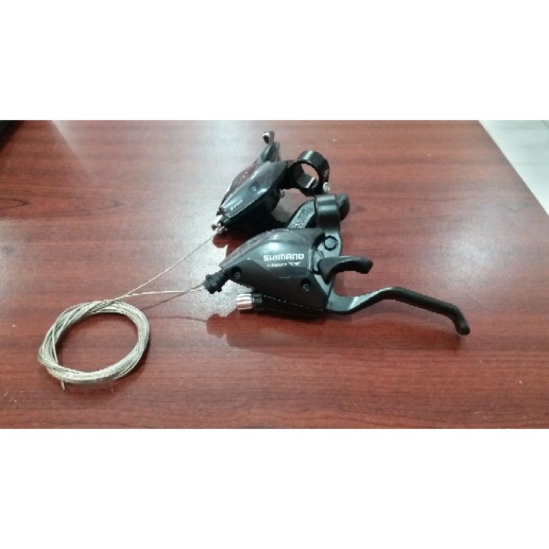 shifter shimano 9 speed satu set