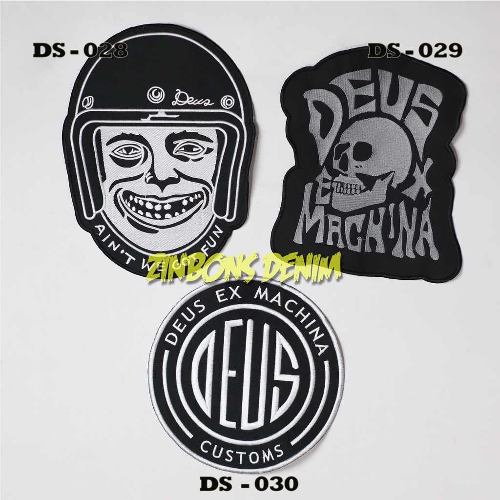 Back patch backpatch Harley bikers Chopper bordir punggung bordiran emblem besar patch bordir emblem