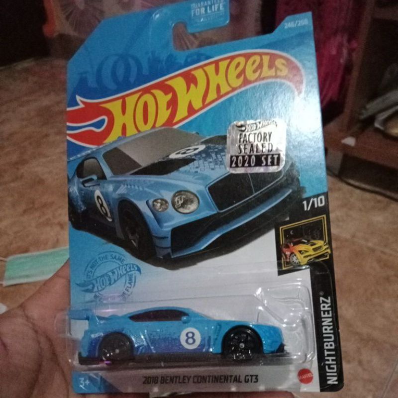 Hot wheels Bentley Continental GT3 Kmart exclusive recolor Factory sealed