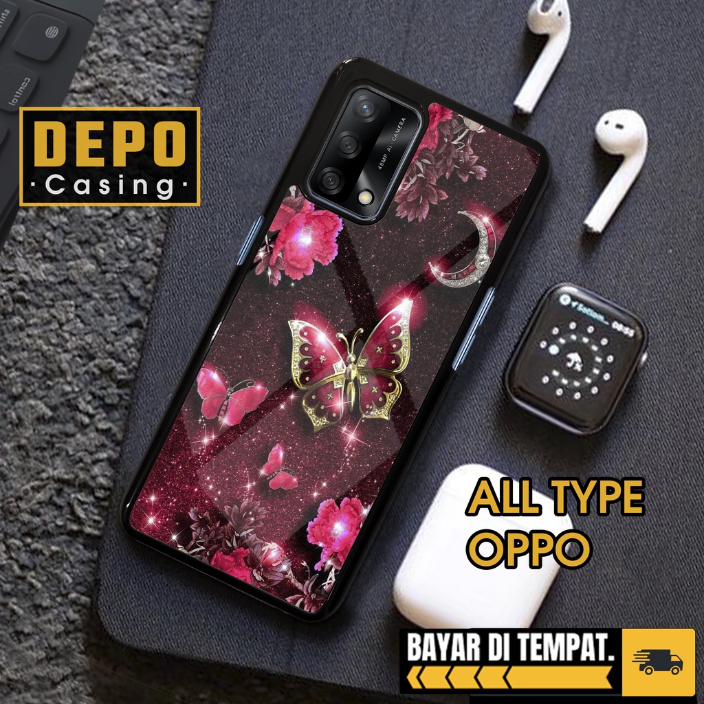 Case Oppo A74 5G Case Hp Oppo A74 5G Premium Glossy Depo Casing [BTFY] Casing Hp Oppo A74 5G Aesthet