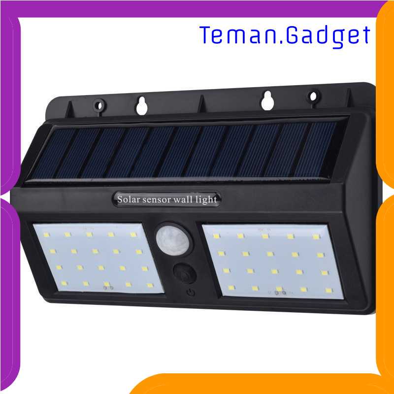 TG-DHA DUOGU Lampu Solar Sensor Gerak Outdoor Weatherproof 40 LED - L40