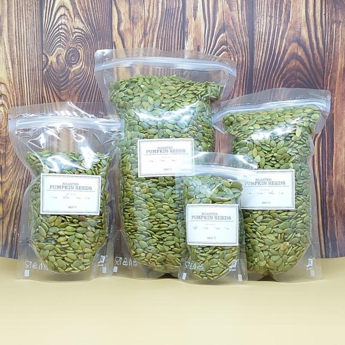 

Diskon Pumpkin seed roasted / biji labu panggang 1 kg Diskon