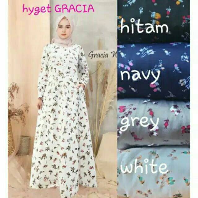 PROMO TERBARU MURAH Gamis bahan hyget
