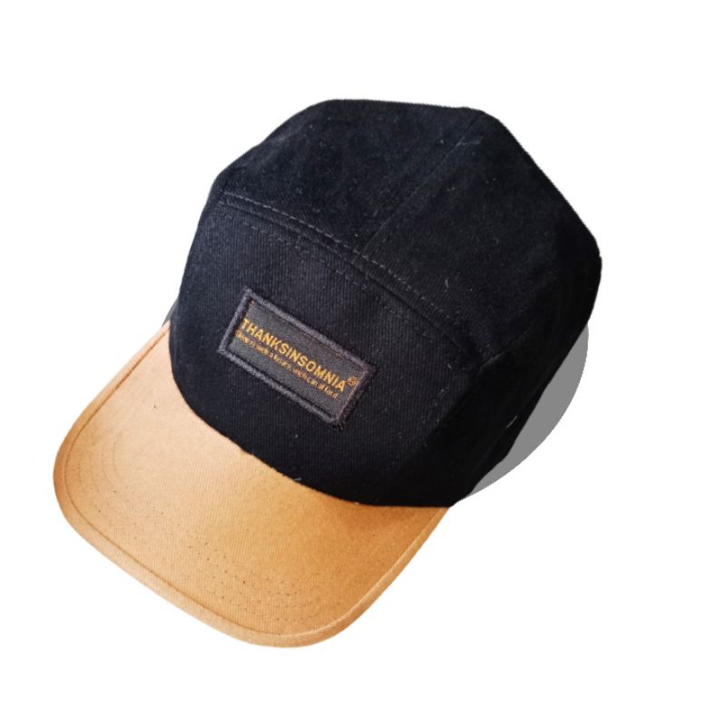 Topi Lima Panel Kombinasi Topi Distro Kekinian