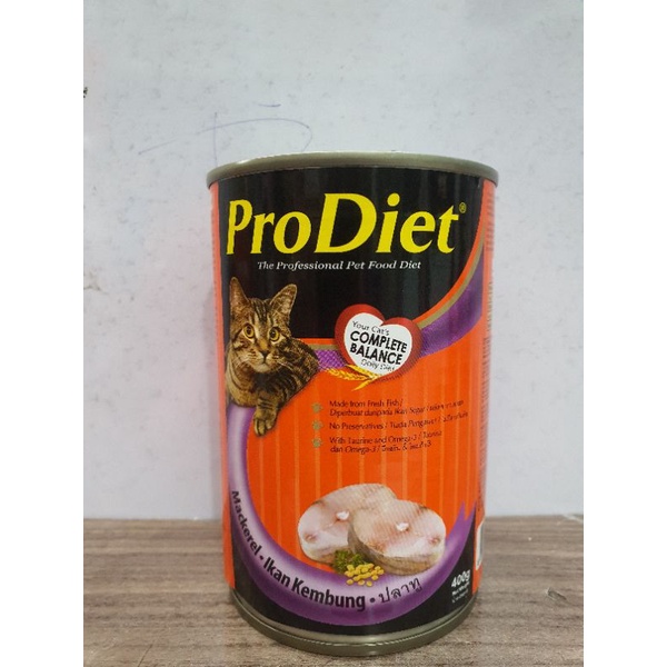 CAB PRODIET 400GR KALENG MAKANAN KUCING BASAH