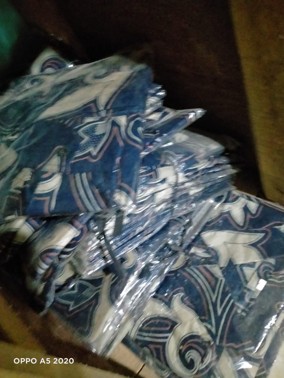 Kemeja Batik Pria Lengan Panjang Size M L Xl Xxl Bswart Batik Hrb026
