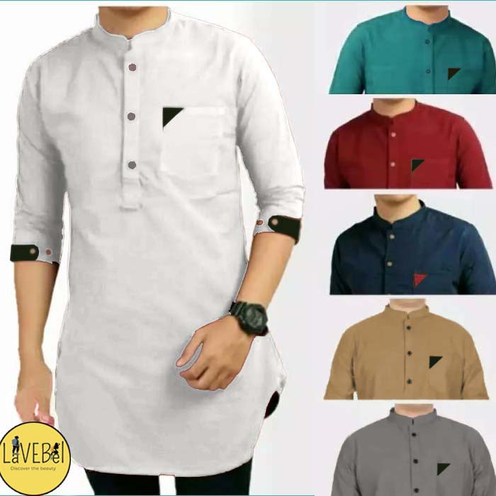 LVB Koko Kurta Pakistan ARIF / Baju Koko Pria/ Baju Muslimin /Atasan Muslim Pria / Uk.M-L-XL-XXL-3XL