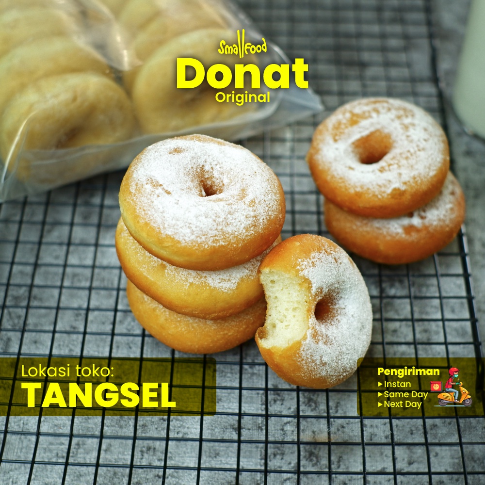 

Isi 6 - Donat COCO - Classic Original Premium Doughnut Donut Enak Bukan Donat Kentang - Smallfood