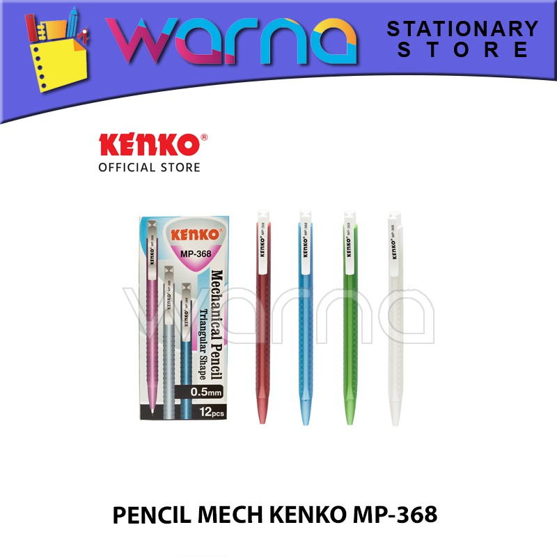 

PENCIL MECHANIC PENSIL MEKANIK KENKO 0.5 mm MP-368