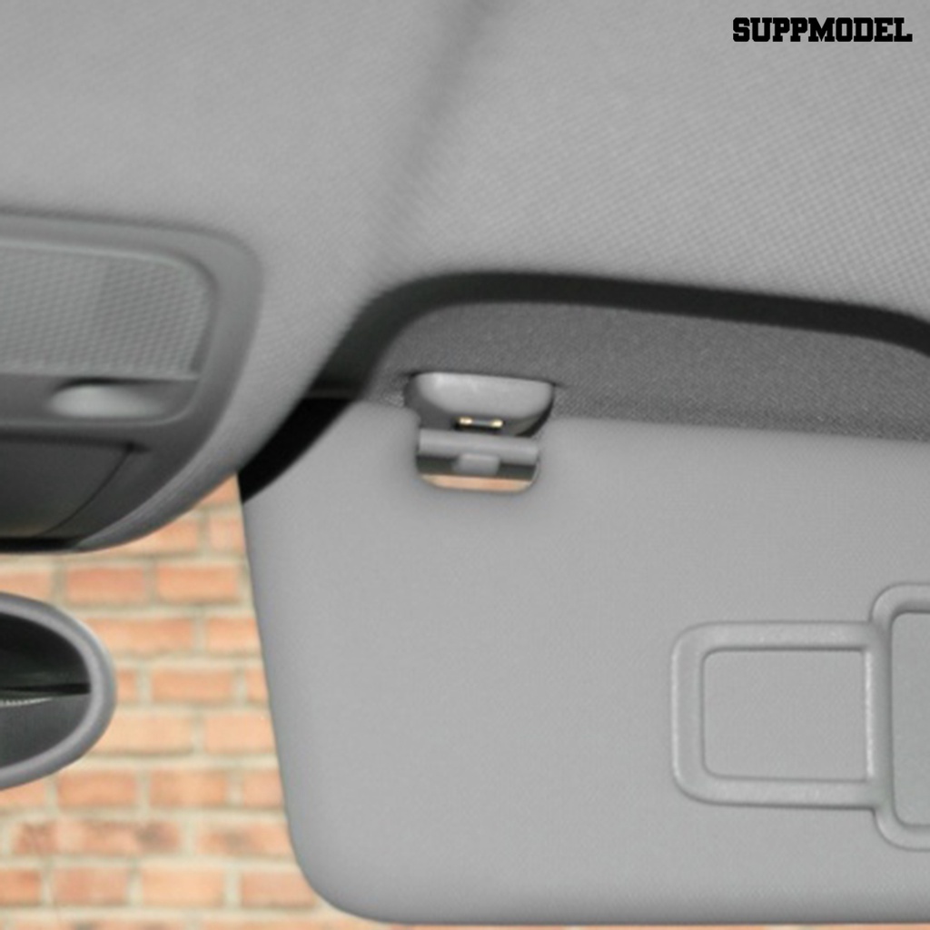 Suppmodel Klip Holder Sun Visor Mobil Tahan Lama Warna Abu 8U0857562A Untuk A1 A3 A4L A5 A6 A7 Q5