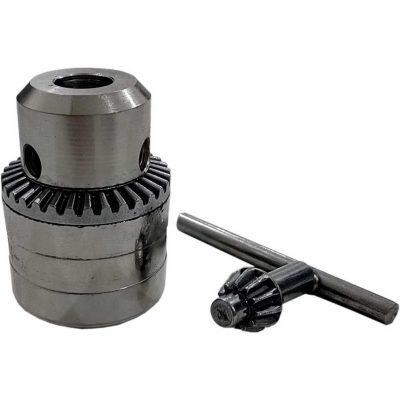 Kepala Mesin Bor Drill Chuck &amp; Key 10mm (3/8Inch)