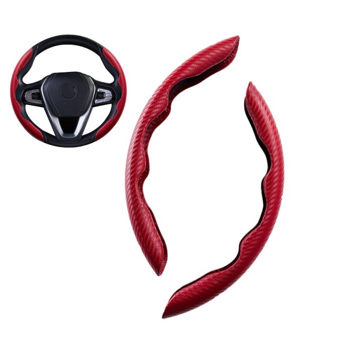 Cover Stir Zentaoto Sarung Stir Mobil Carbon Sarung Stir Carbon
