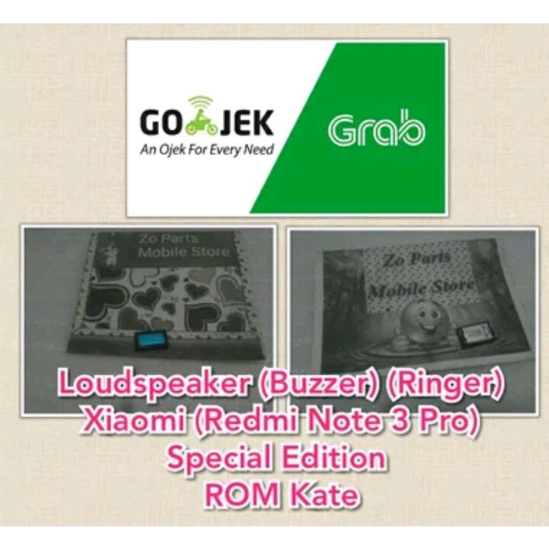 Loudspeaker Buzzer Ringer Xiaomi Redmi Note 3 Pro (Special Edition) (ROM Kate) (Original Quality)