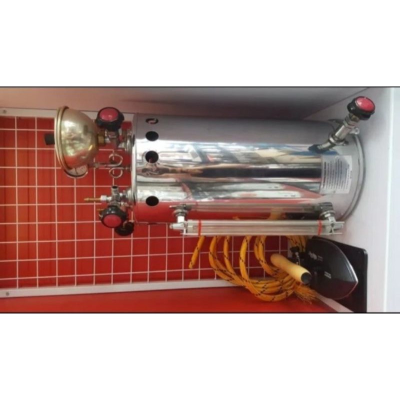 Boiler NAGAMOTO 15lt otomatis+setrika+selang 5M