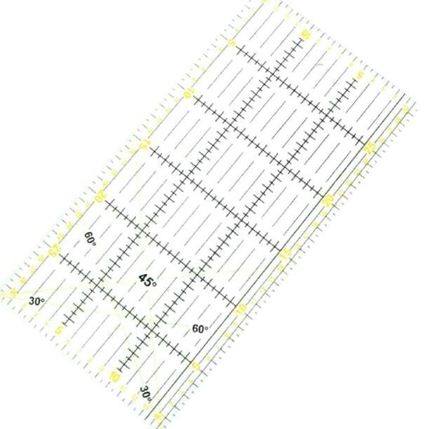 

Ready Stock Penggaris Jahit - Quilting Ruler Ac 30 - Penggaris Pola Jahit 15X30 Cm Termurah