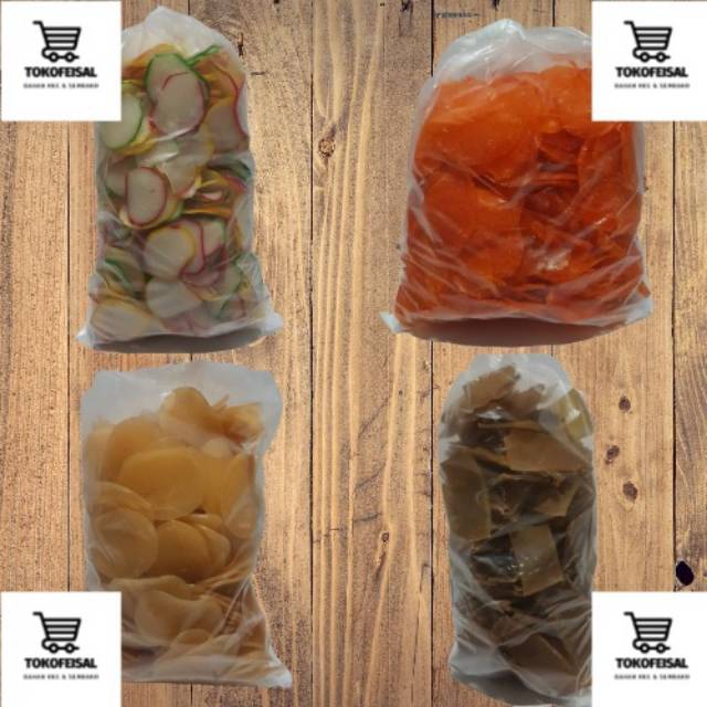 

ANEKA KERUPUK/KRUPUK 250 GR SEBLAK
