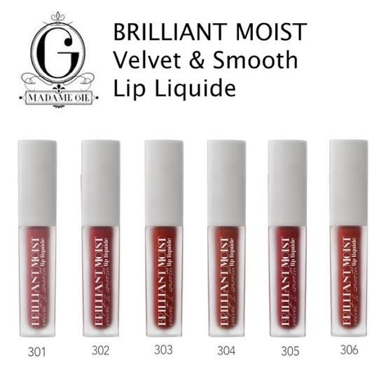 MADAME GIE BRILLIANT MOIST LIP LIQUIDE - BRILLIANT MOIST MADAME GIE - rpzyn