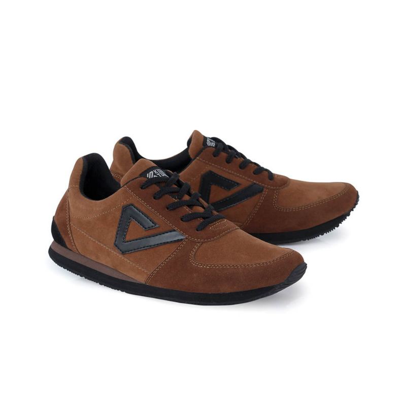 Sepatu Kulit Pria | Sepatu Casual Sneakers Pria Terbaru | Sepatu Klasik Ringan Olahraga Anti Slip