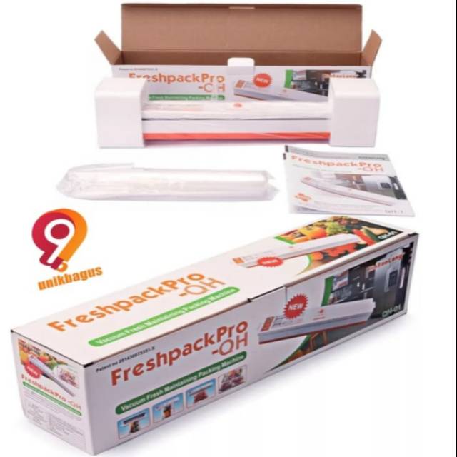 Freshpack Pro QH-01 Vacuum Sealer Mesin Penyegelan Makanan Otomatis