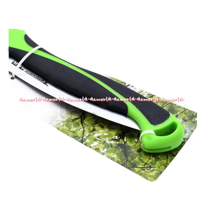 Yardsmith 250mm Pisau Lipat Otomatis Untuk Tanaman Pisau Taman Knife Foadable Green Hijau