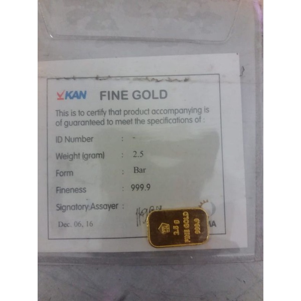 Logam Mulia ANTAM Retro Portrait 2.5 gram