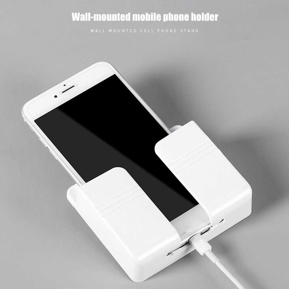 Holder HP Charging Holder Tempat Remote Ac Remote charger Tempel Dinding Phone Holder Gantungan